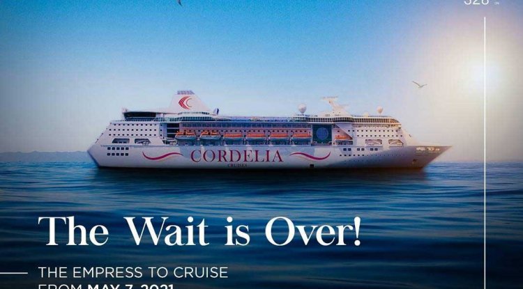 Enjoy India’s premium cruise liner, Cordelia Cruises from May 2021!