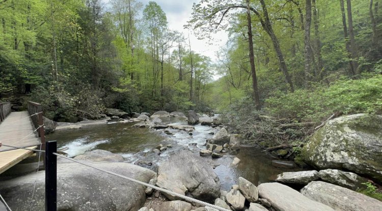 7 days 6 nights camping trip at Table Rock State Park Day 3 – To Whitewater campsite