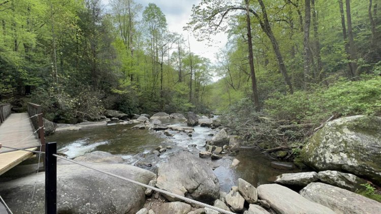 7 days 6 nights camping trip at Table Rock State Park Day 3 – To Whitewater campsite