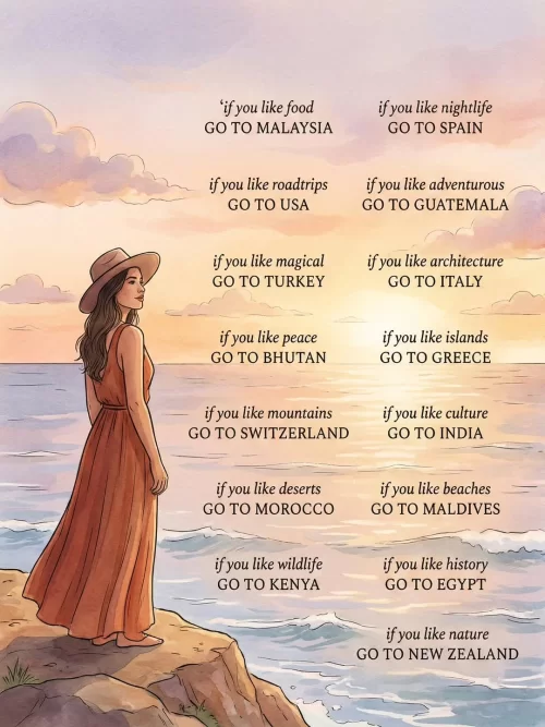 Wanderlust by Preference: Your Ultimate Guide to 15 Dream Destinations