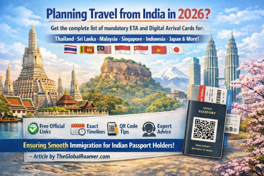 2026 ETA &amp; Digital Arrival Cards for Indians: Official Links &amp; Step-by-Step Guide
