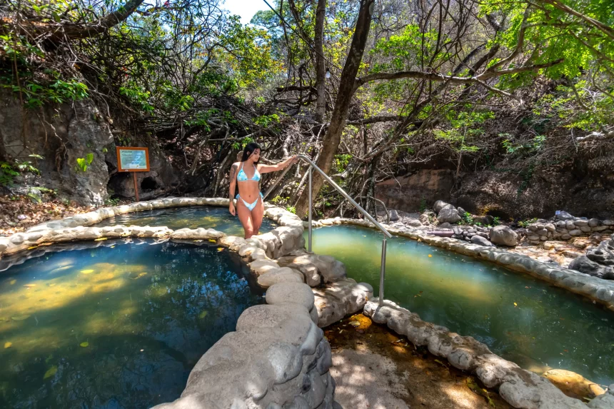 Relaxing in Volcanic Hot Springs in Guanacaste